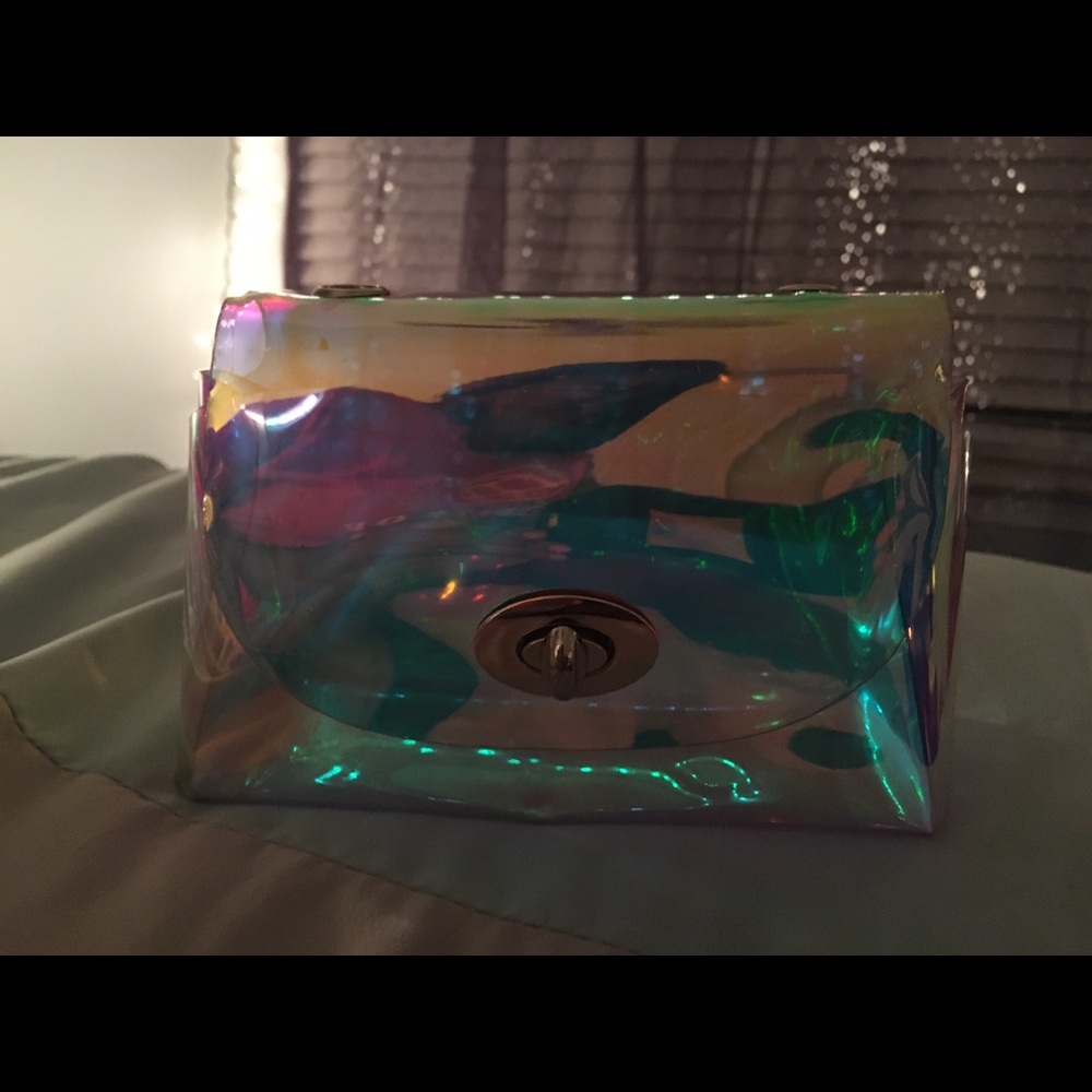 Iridescent Crossbody Bag